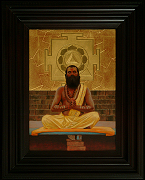 Brahmin In Benares by Artist David Hewson