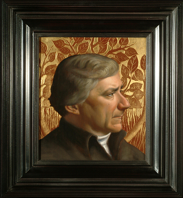 "Paul" portrait by artist David Hewson