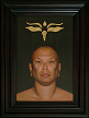 "The Buddhist" Portrait by artist David Hewson