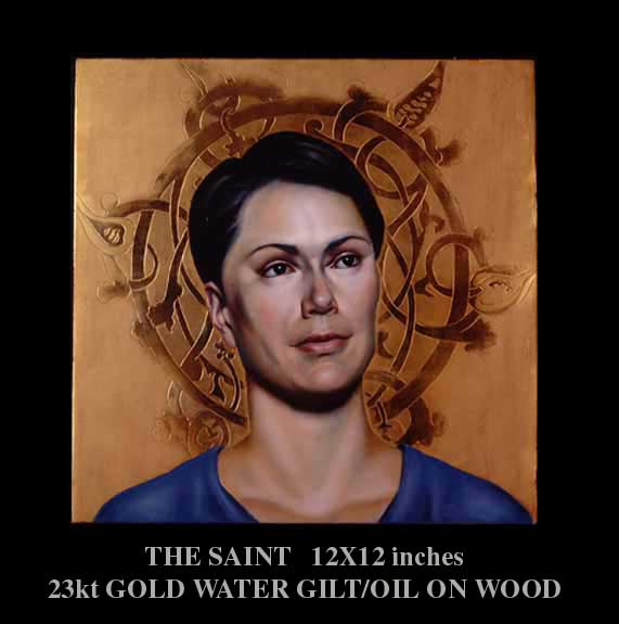 "The Saint" by artist David Hewson