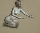 Figure Study by artist David Hewson