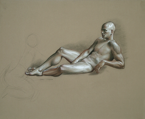 Figure Study by artist David Hewson