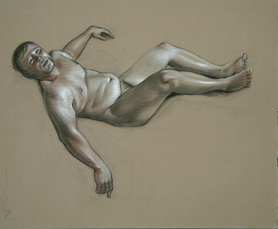 Study of Bacchus by artist David Hewson