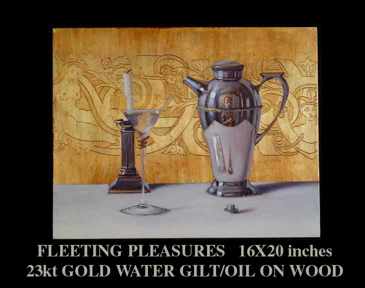 "Fleeting Pleasures" Still Life by artist David Hewson